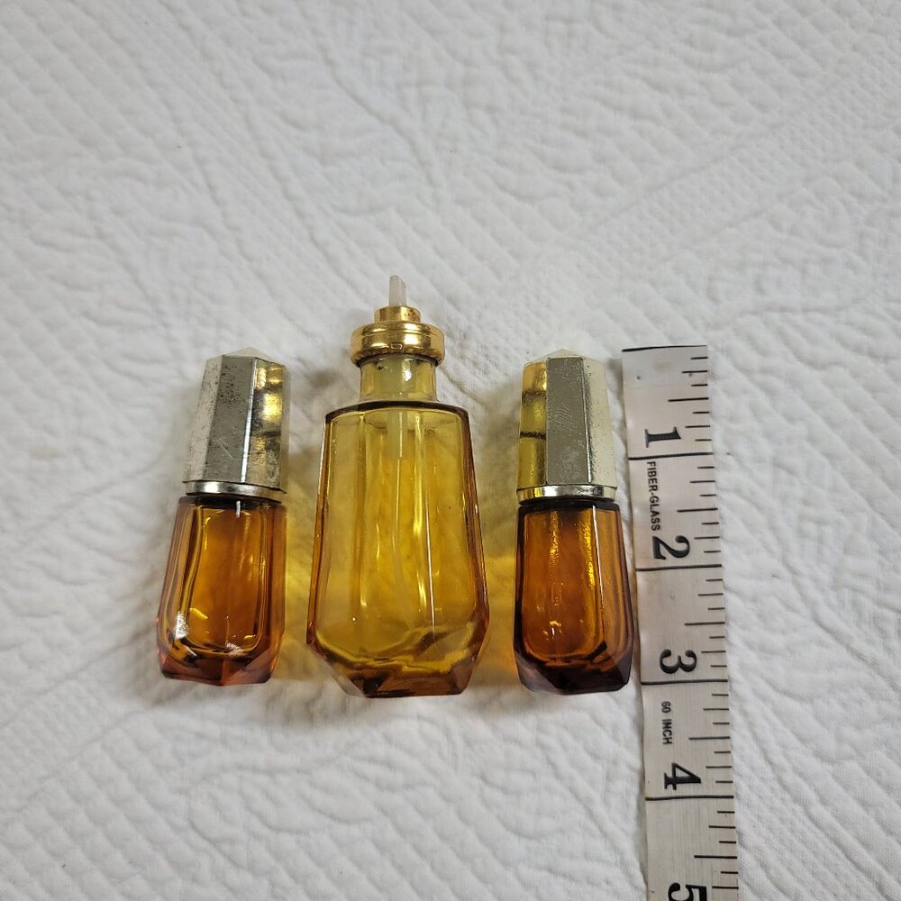 889. Timeless Vtg Perfume 3 Bottle's
